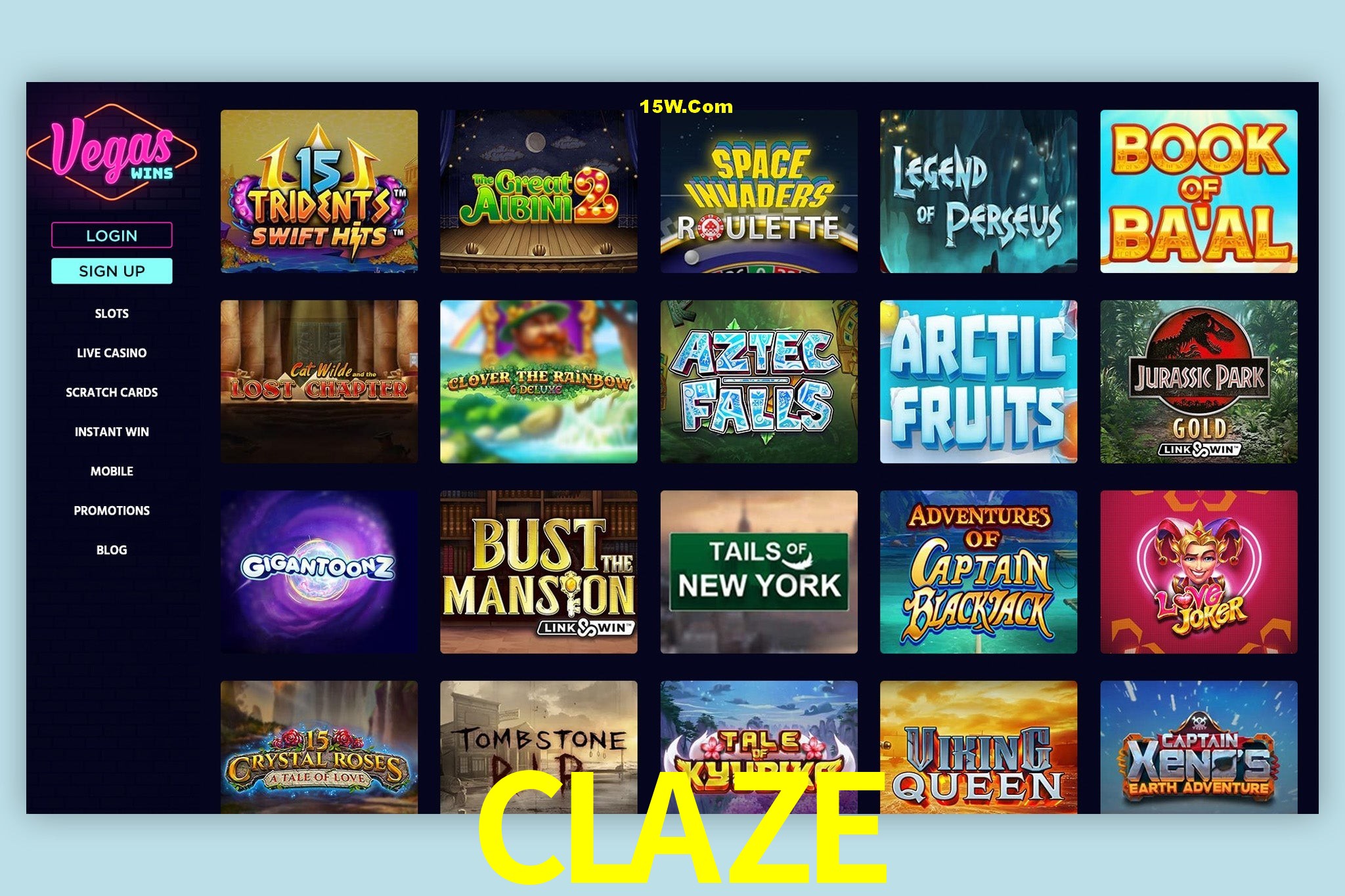 APP oficial da CLAZE para mobile